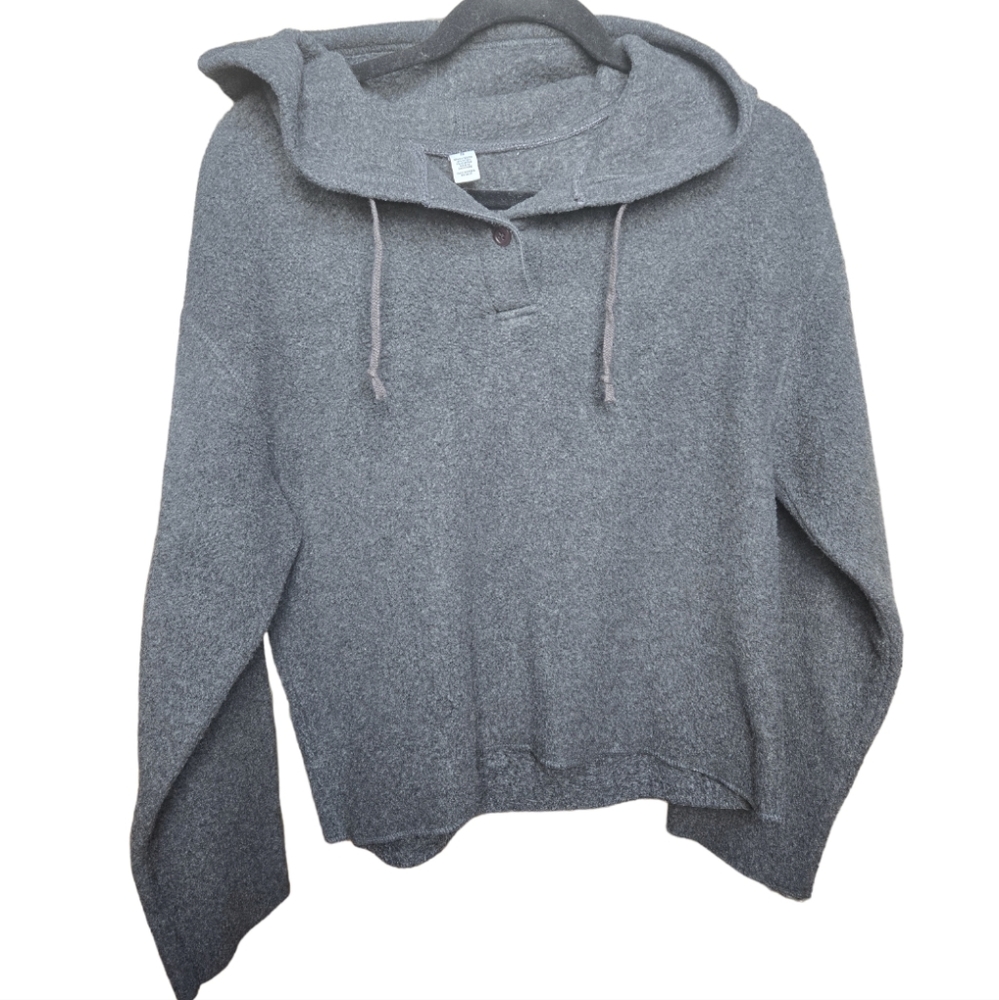 Gap Hooded Drawstring Fleece Womens Size Medium